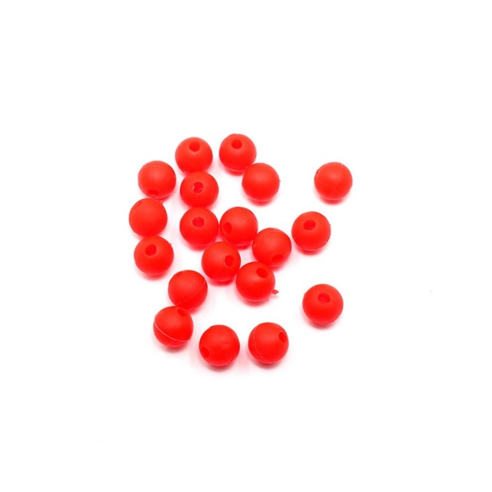 Бусина фидерная Namazu Soft Beads PVC 5мм Red