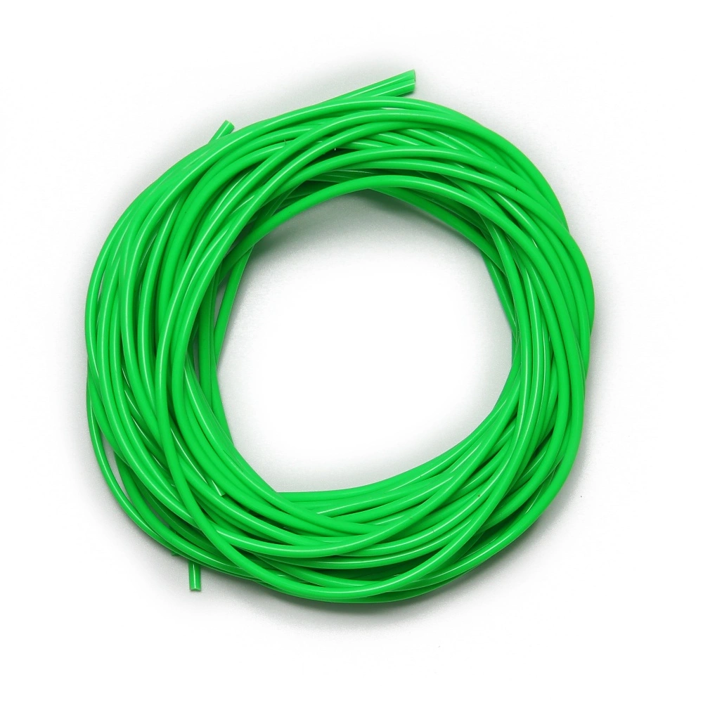 Кембрик силиконовый d внутренний 1.5мм d наружный 2.5мм зеленый 1м