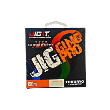Шнур плетёный Jig It x Tokuryo JiggingPro X8 #1.5 11.4кг 150м multi