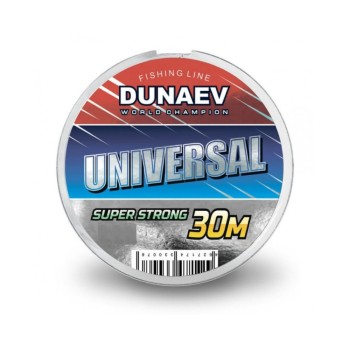 Леска Dunaev Universal 30м 0.12мм 1.3кг
