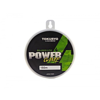 Шнур плетёный Tokuryo Power Game X4 #0.8 8.8LB 4.0кг 150м LG