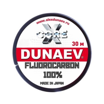 Флюорокарбон Dunaev X-Core Fluorocarbon 0.190мм 3.5кг 30м